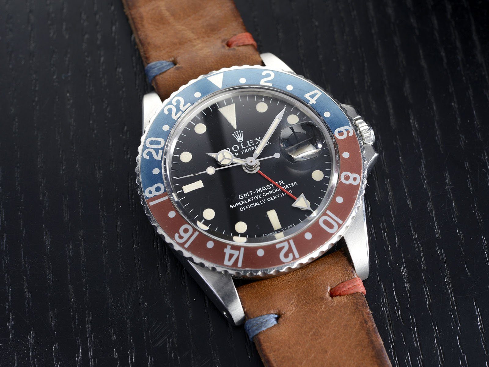 ROLEX 1675 GMT MK1 LONG E MEGA FAT FONT