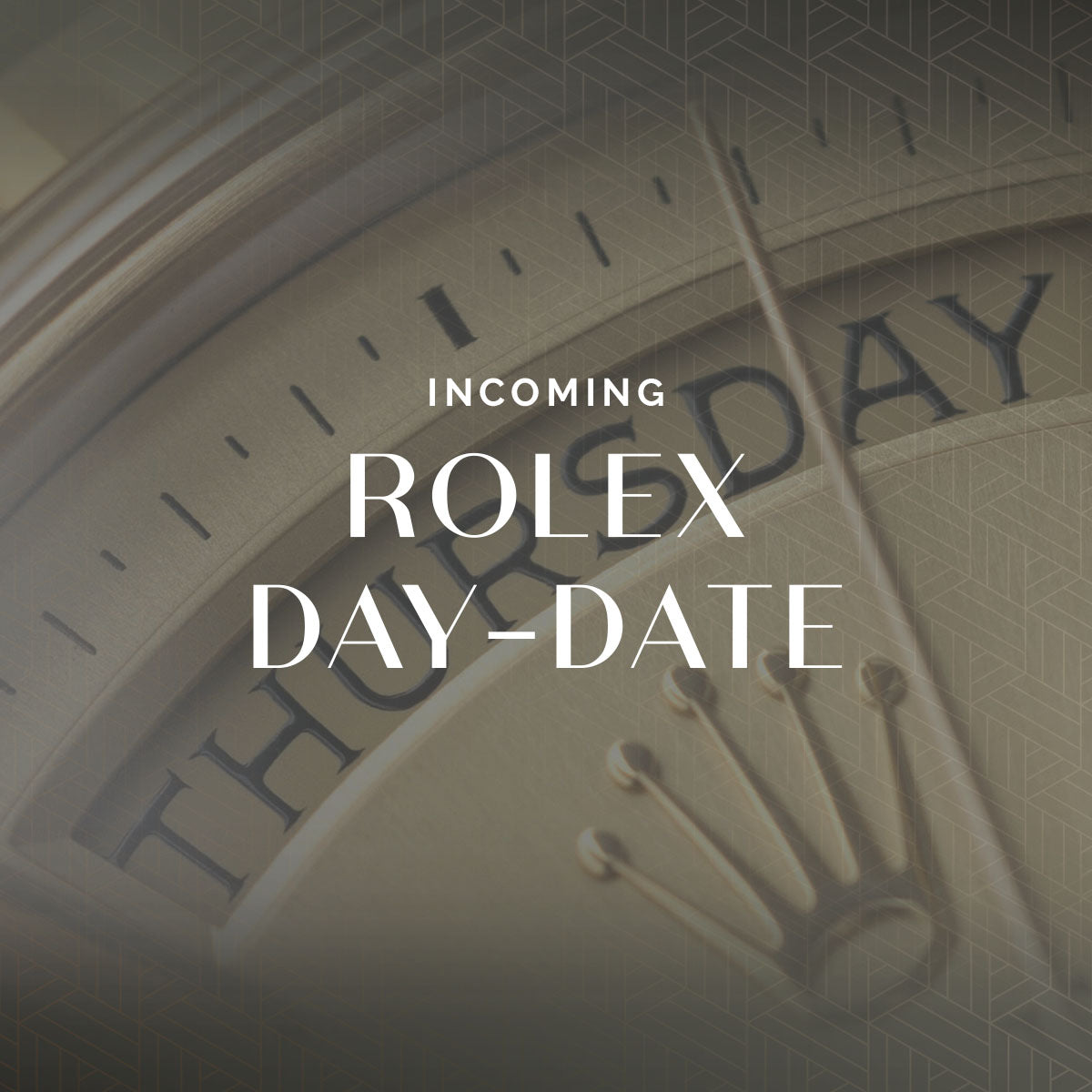 Rolex Day-date vertical brushed Lemon diamond dial ref 18038 with original punched warrantee paper - incoming