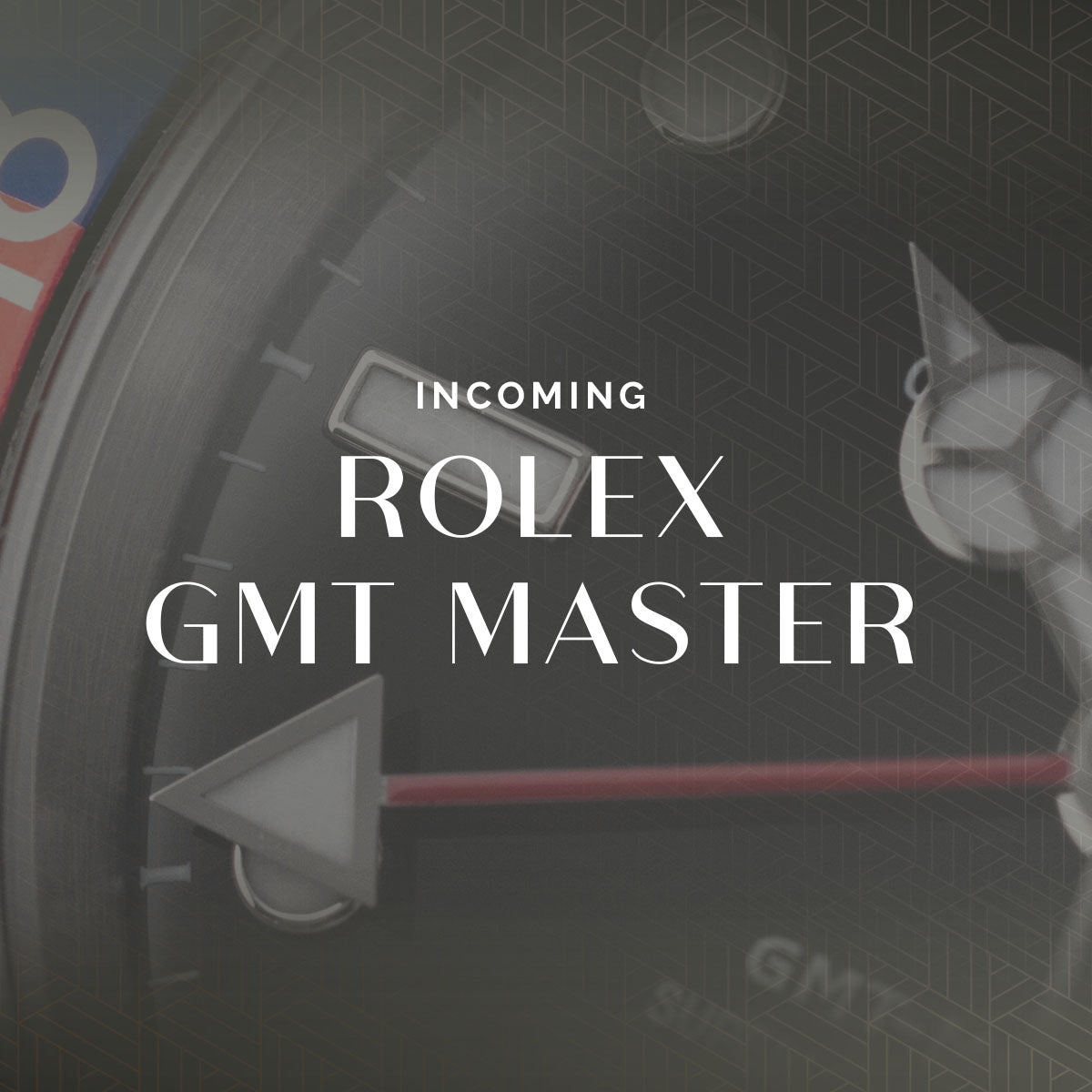 Rolex GMT-Master 1675/3 Black nipple dial - incoming