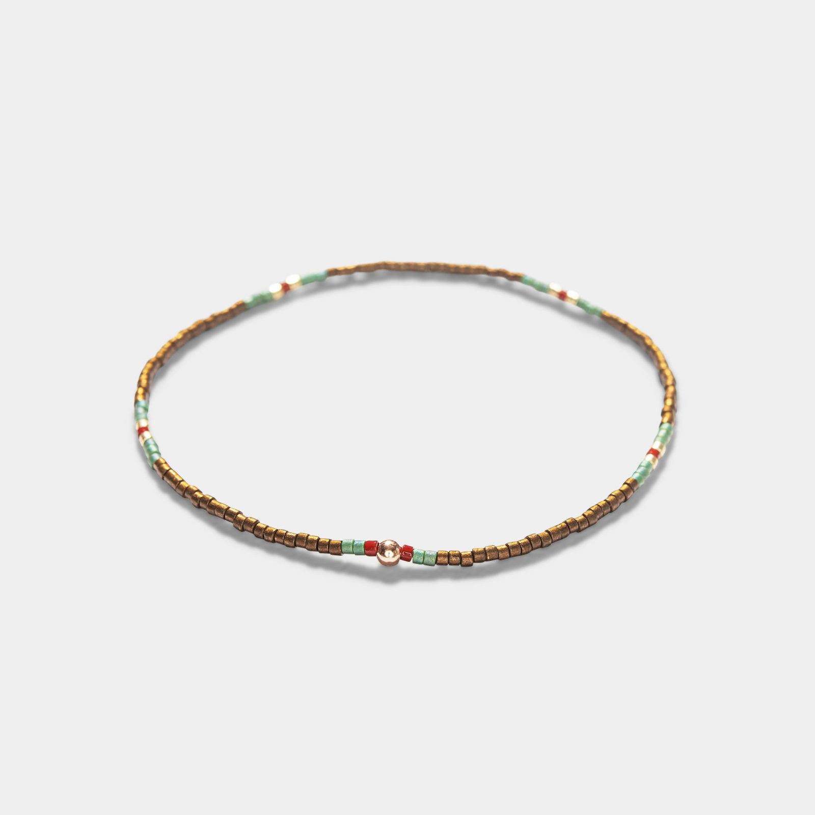 Oskar Gydell Brown Miyuki Bracelet