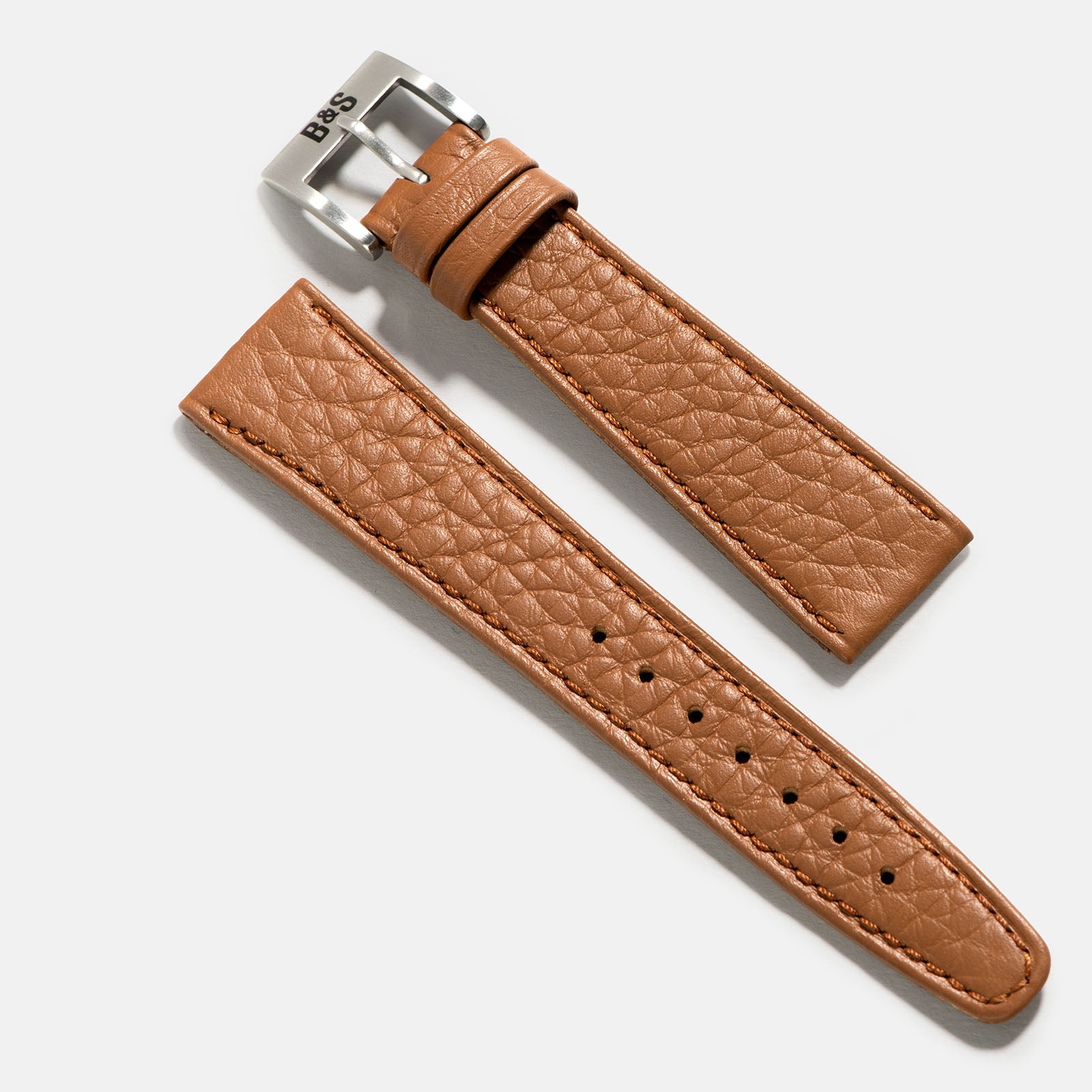 Horlogeband voor Omega Speedmaster Professional - Taurillon Brown Leather