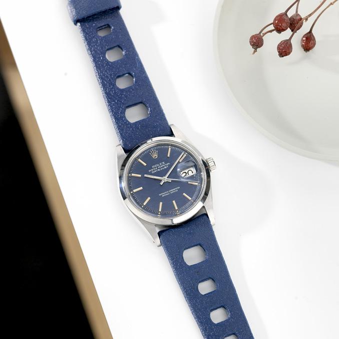 Rolex Datejust Blue Brick Dial Reference 1600