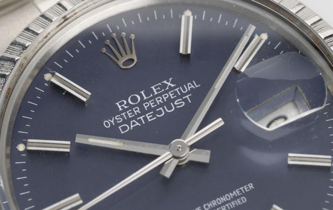 Rolex Datejust Blue Dial 16030