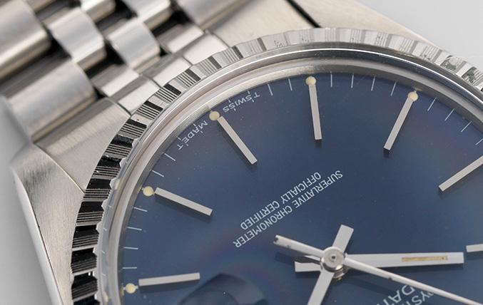 Rolex Datejust Blue Dial 16030