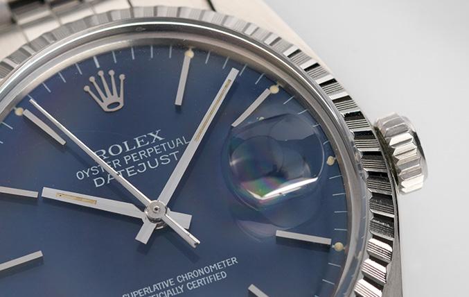 Rolex Datejust Blue Dial 16030