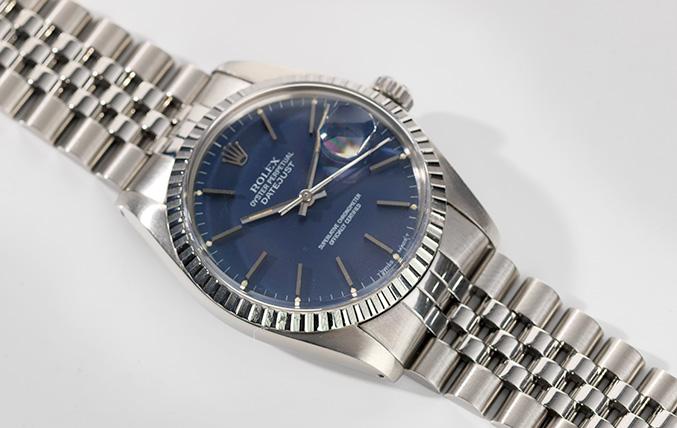 Rolex Datejust Blue Dial 16030