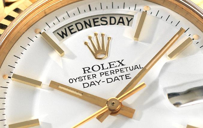 Rolex Day-Date White Dial 1803