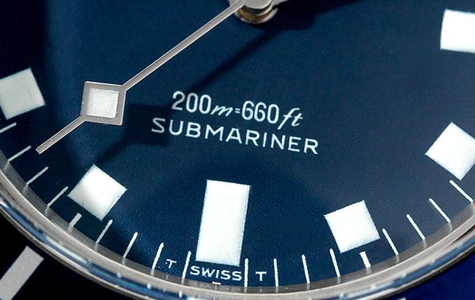 Tudor Submariner Blue Snowflake no date Reference 7016