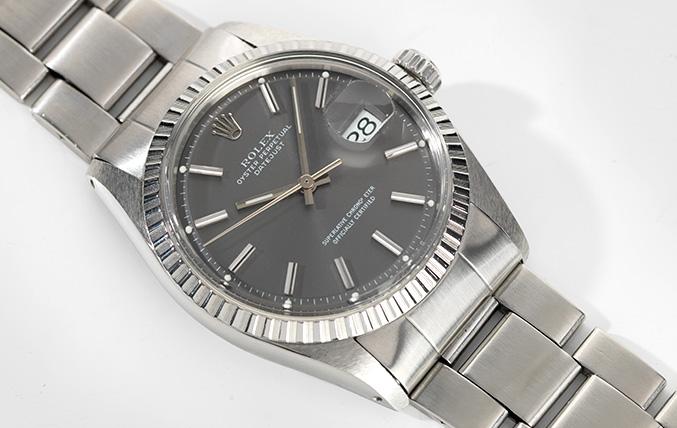 Rolex Datejust Reference 1603 Grey Sigma Dial