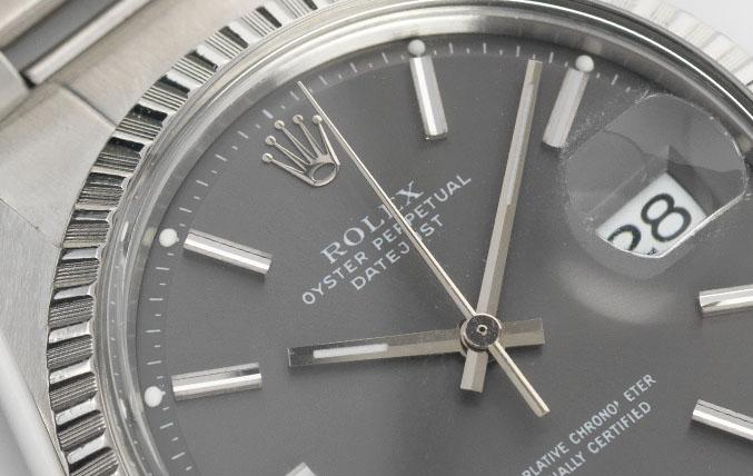 Rolex Datejust Reference 1603 Grey Sigma Dial