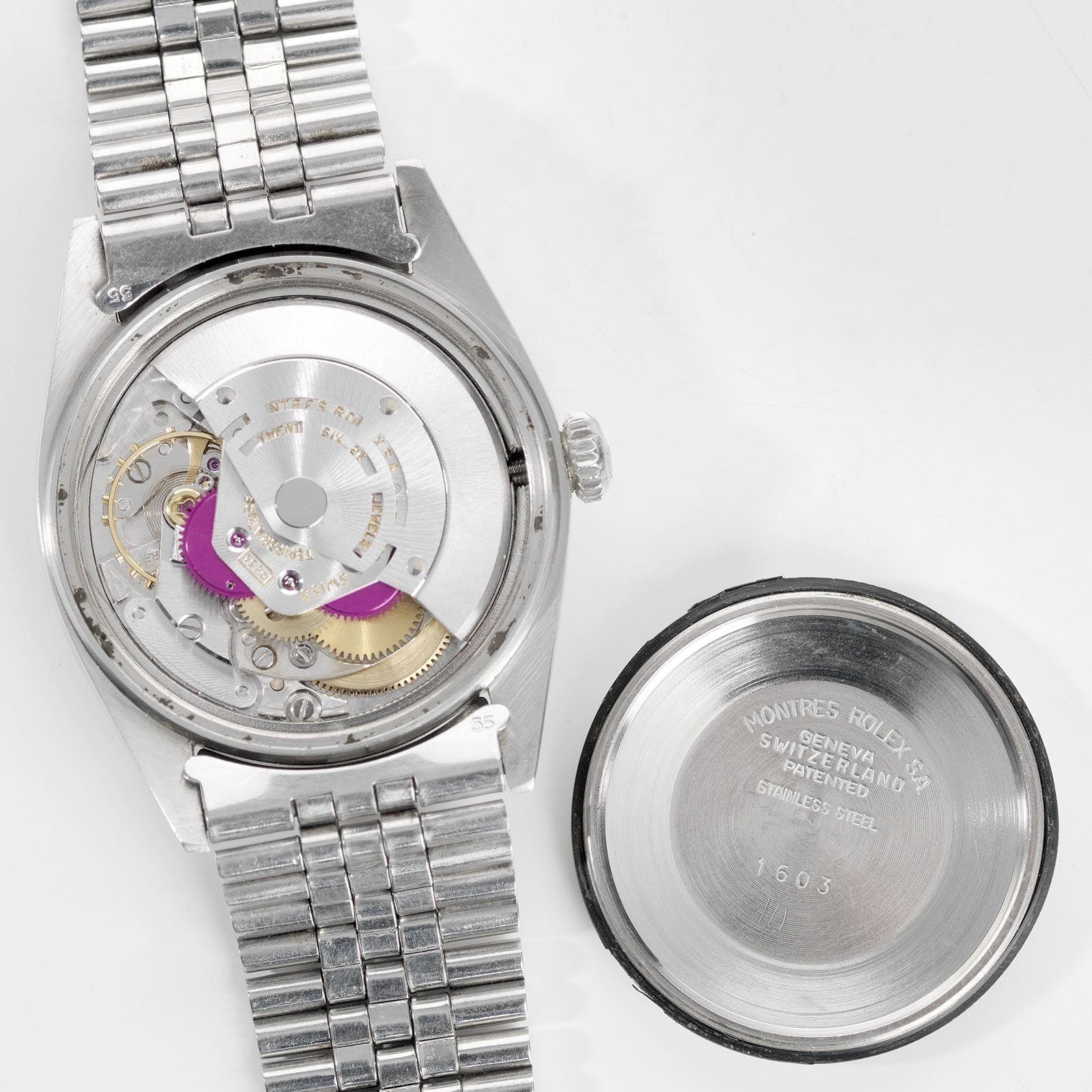 Rolex Datejust Reference 1601 Wideboy Dial