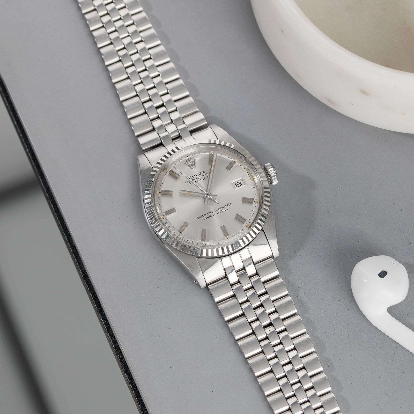 Rolex Datejust Reference 1601 Wideboy Dial