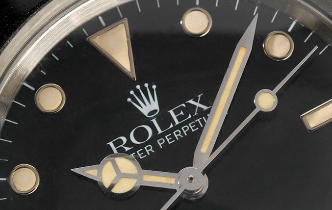 Rolex Submariner White Gold Markers 5513