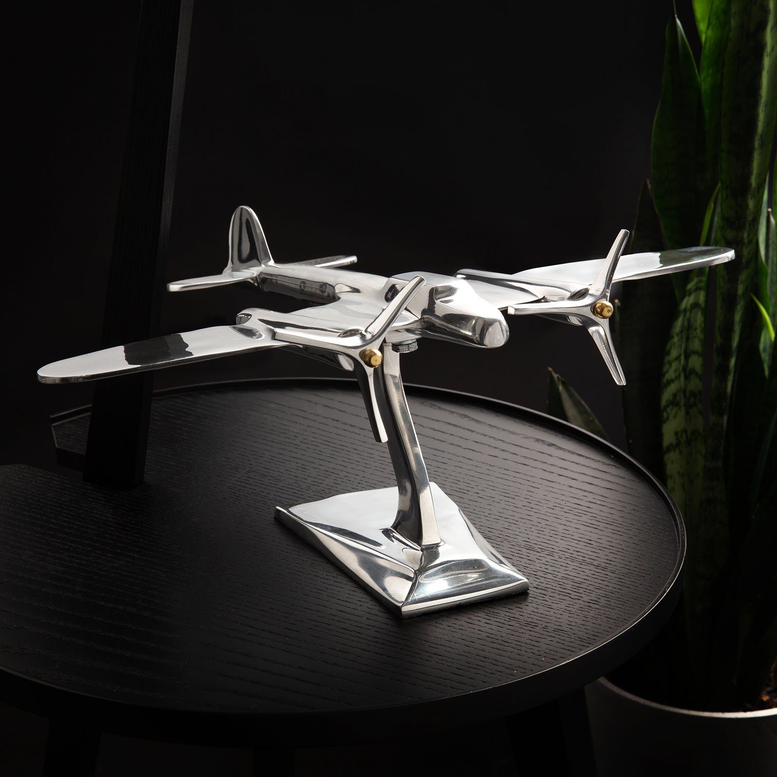 Art Deco Aluminium Air Plane Model