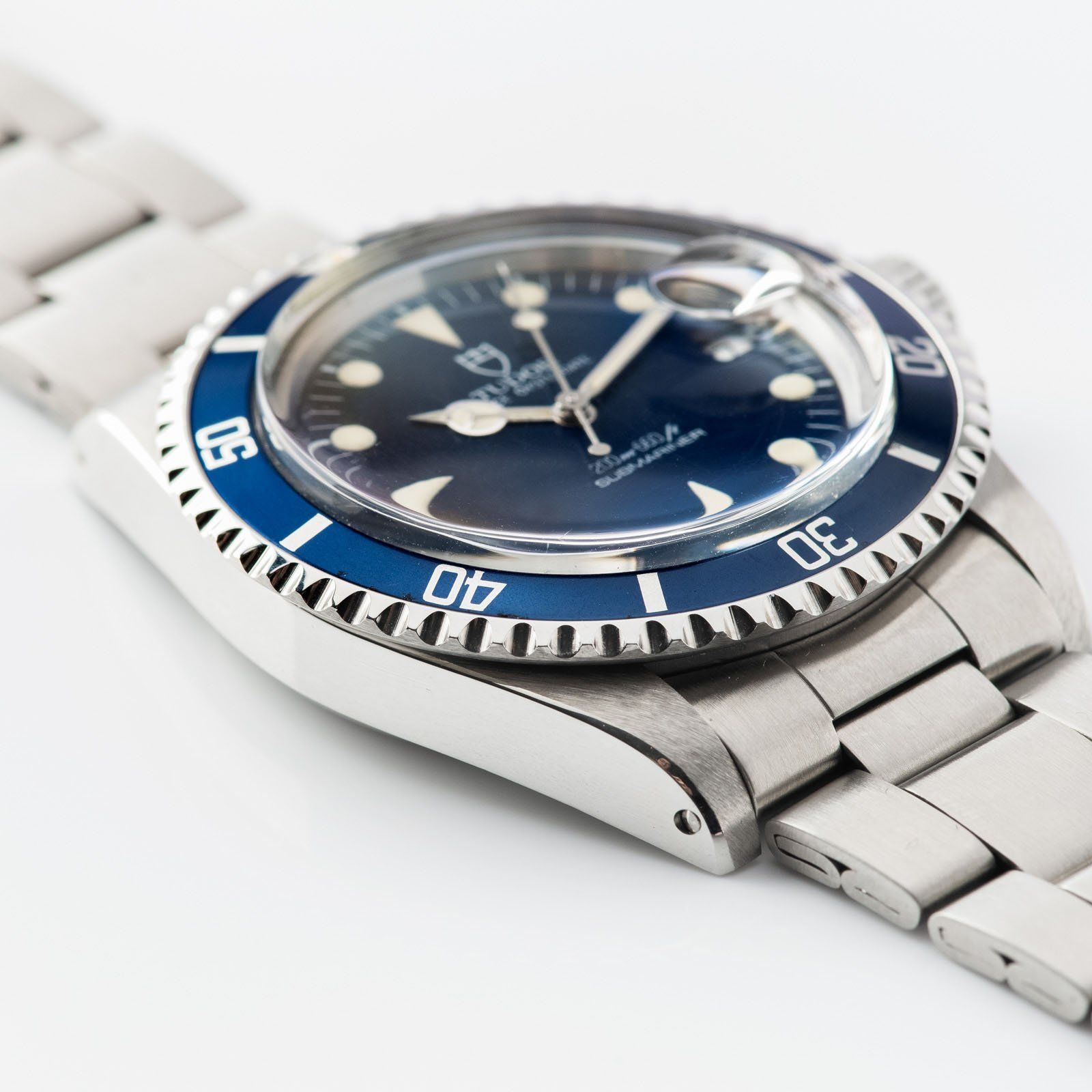 Tudor Submariner Date Blue Dial Reference 79090