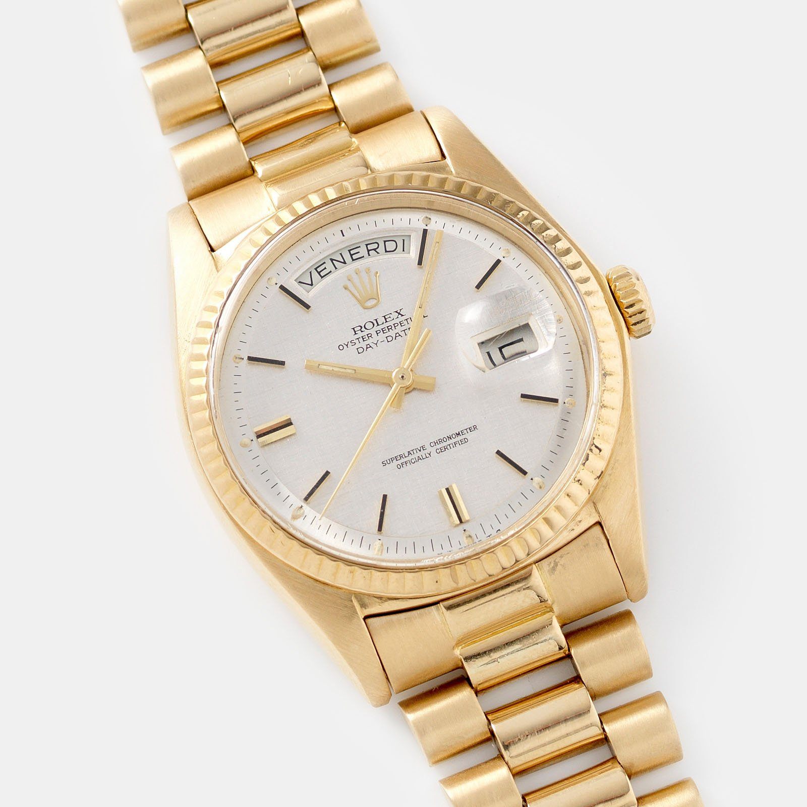 Rolex Day-Date Linen Dial 1803