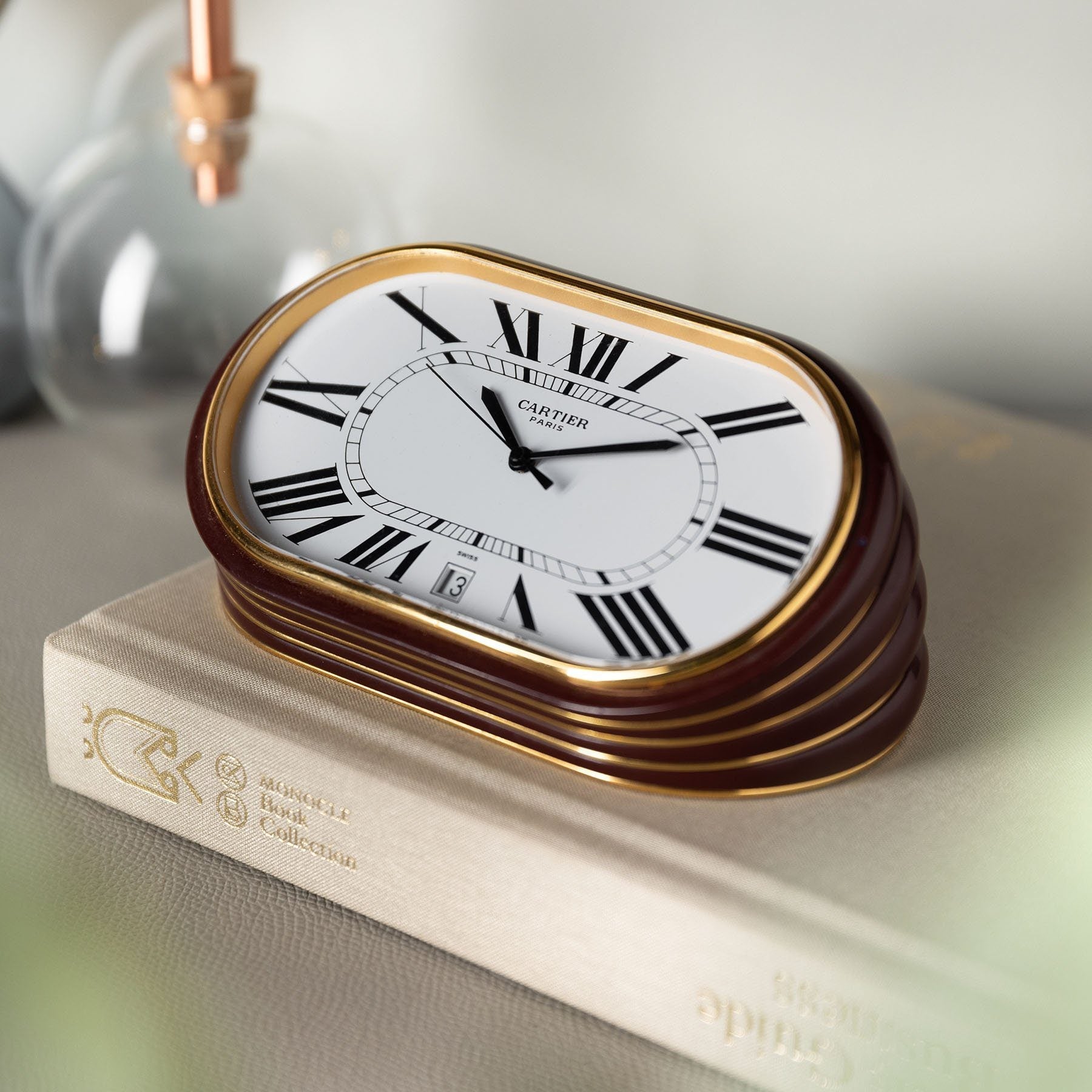 Cartier desk clock price sale