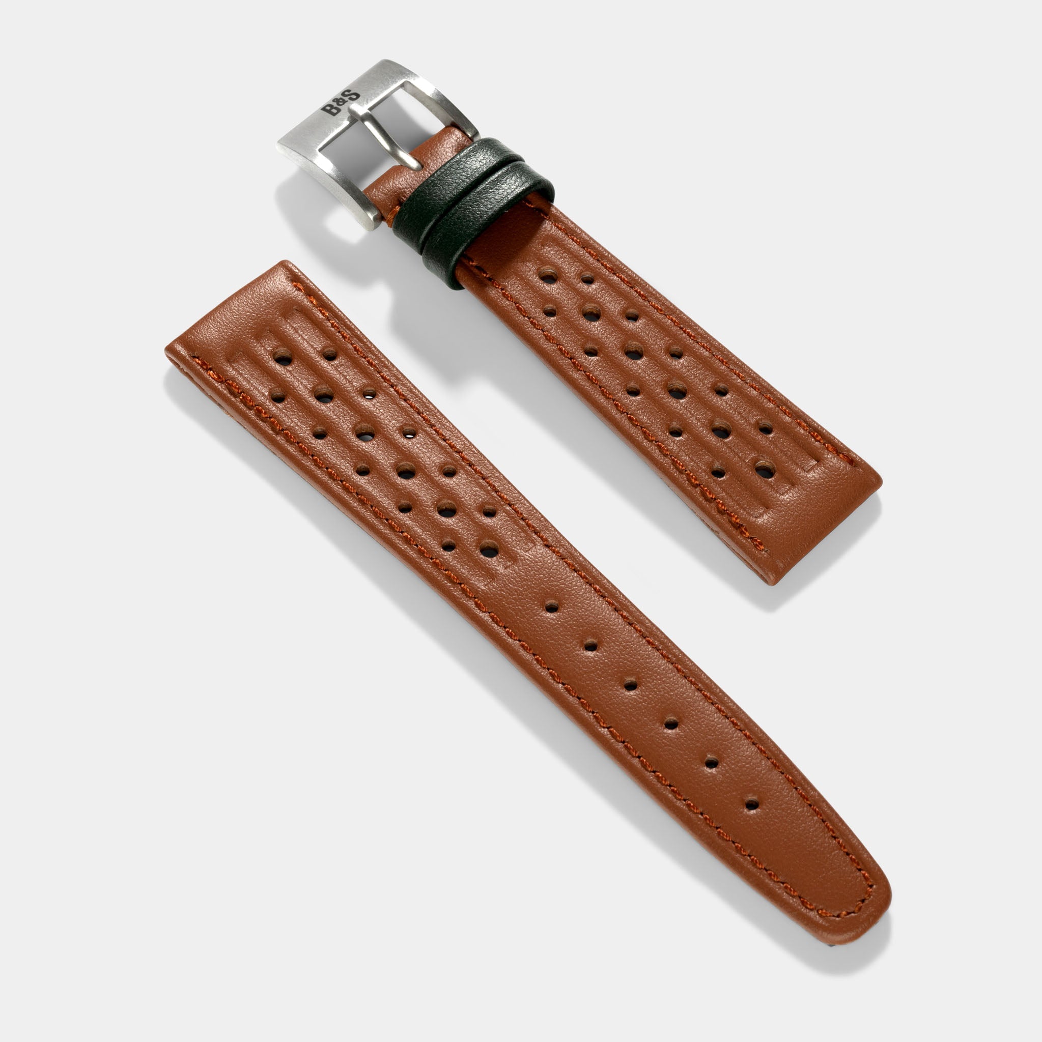 Horlogeband voor Omega Speedmaster Professional - Racing Brown Speedy Leather