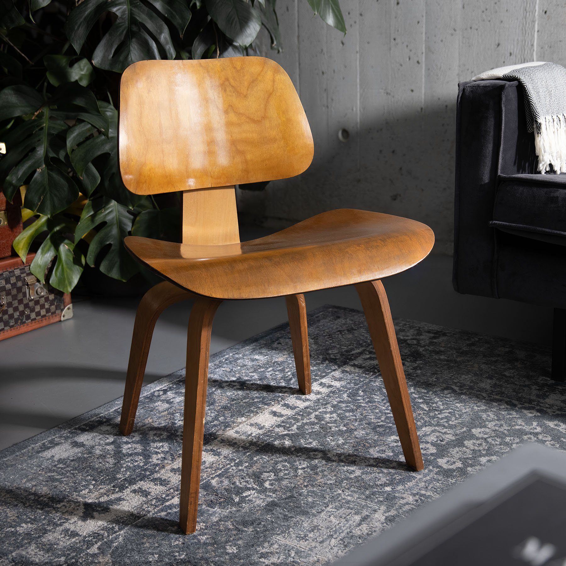 1950s Eames DCW Dining Chair Wood