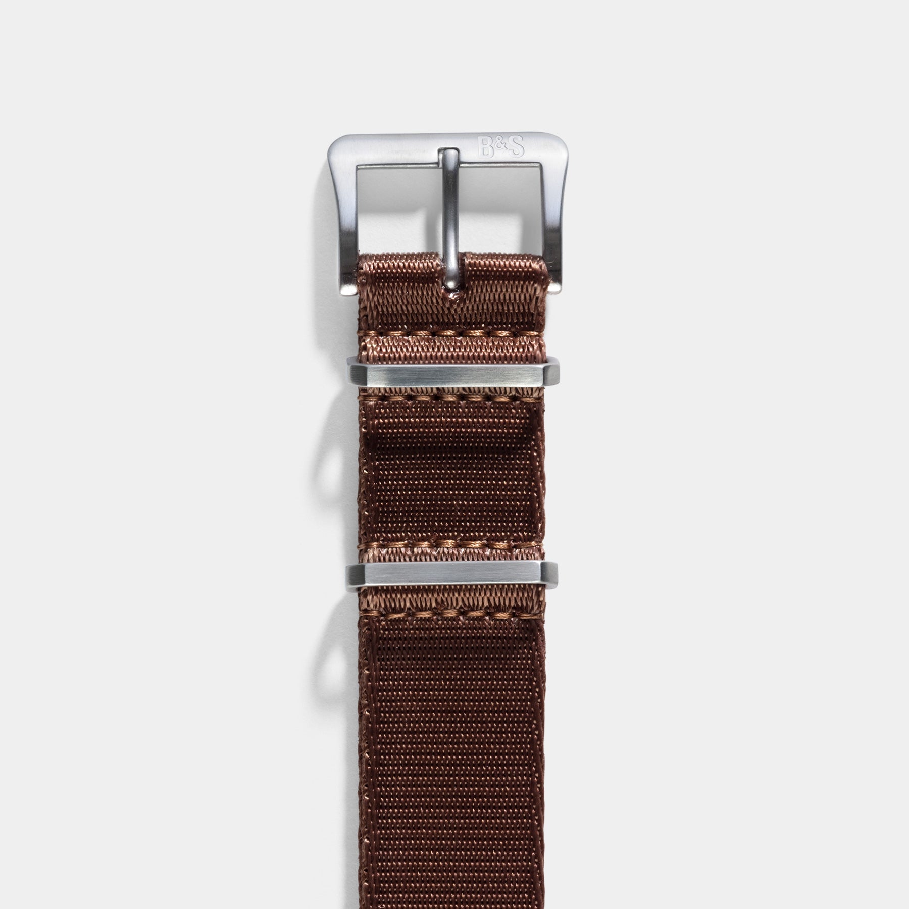 Deluxe Nylon Nato Horlogeband Bruin