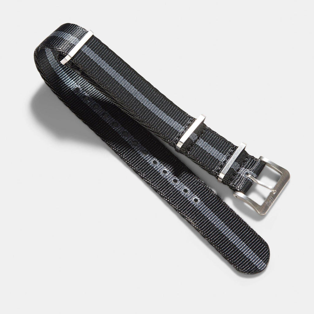 BOMBFROG NATO Horlogebandje, nylon, gespsluiting, horlogebandjes, 18 mm, 20 mm, 22 mm, 24 mm, horlogeband Nato, 18 mm