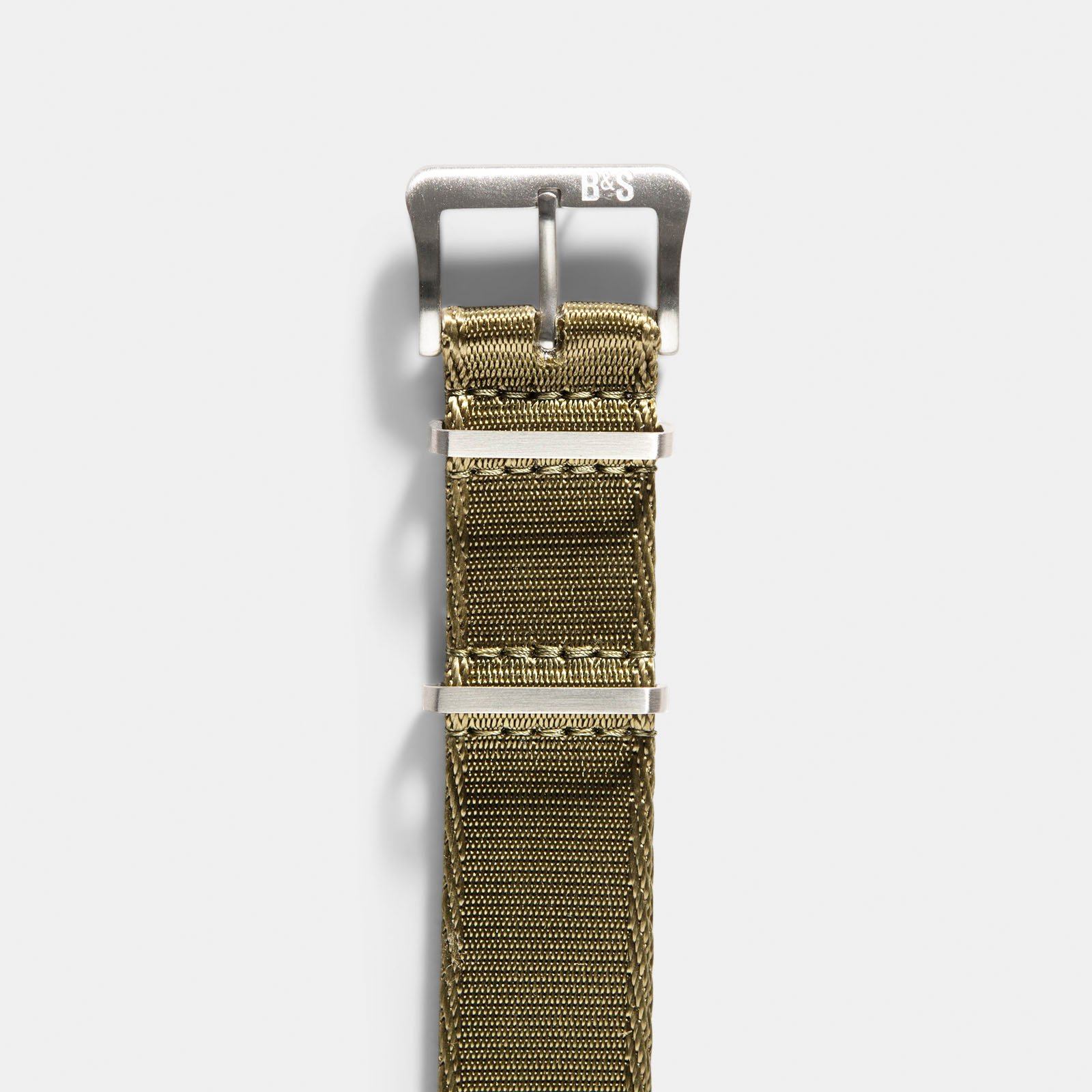 Deluxe Nylon Nato Horlogeband Olive Drab Green