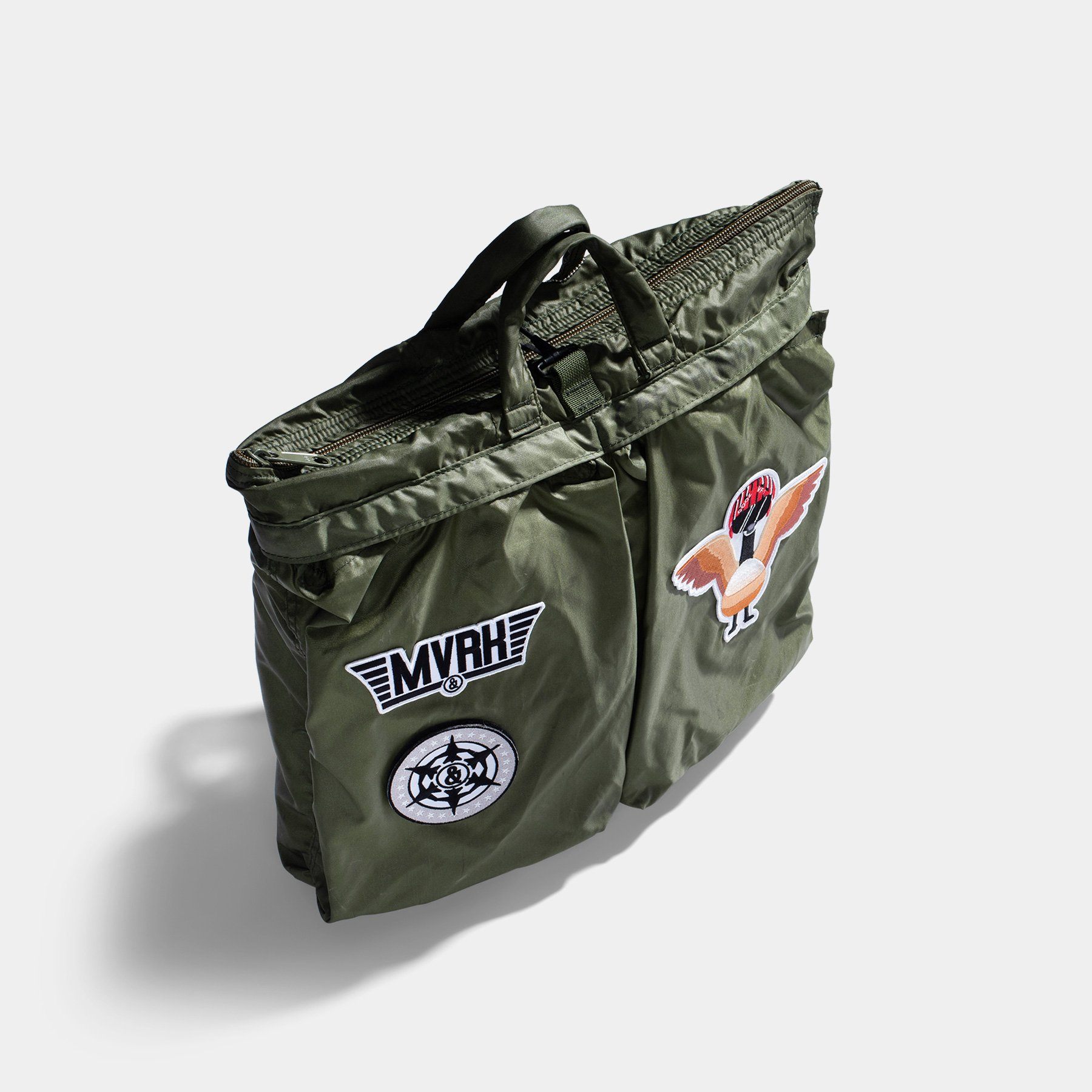 1 of 1 Custom Vintage Helmet Bag "GOOZ"