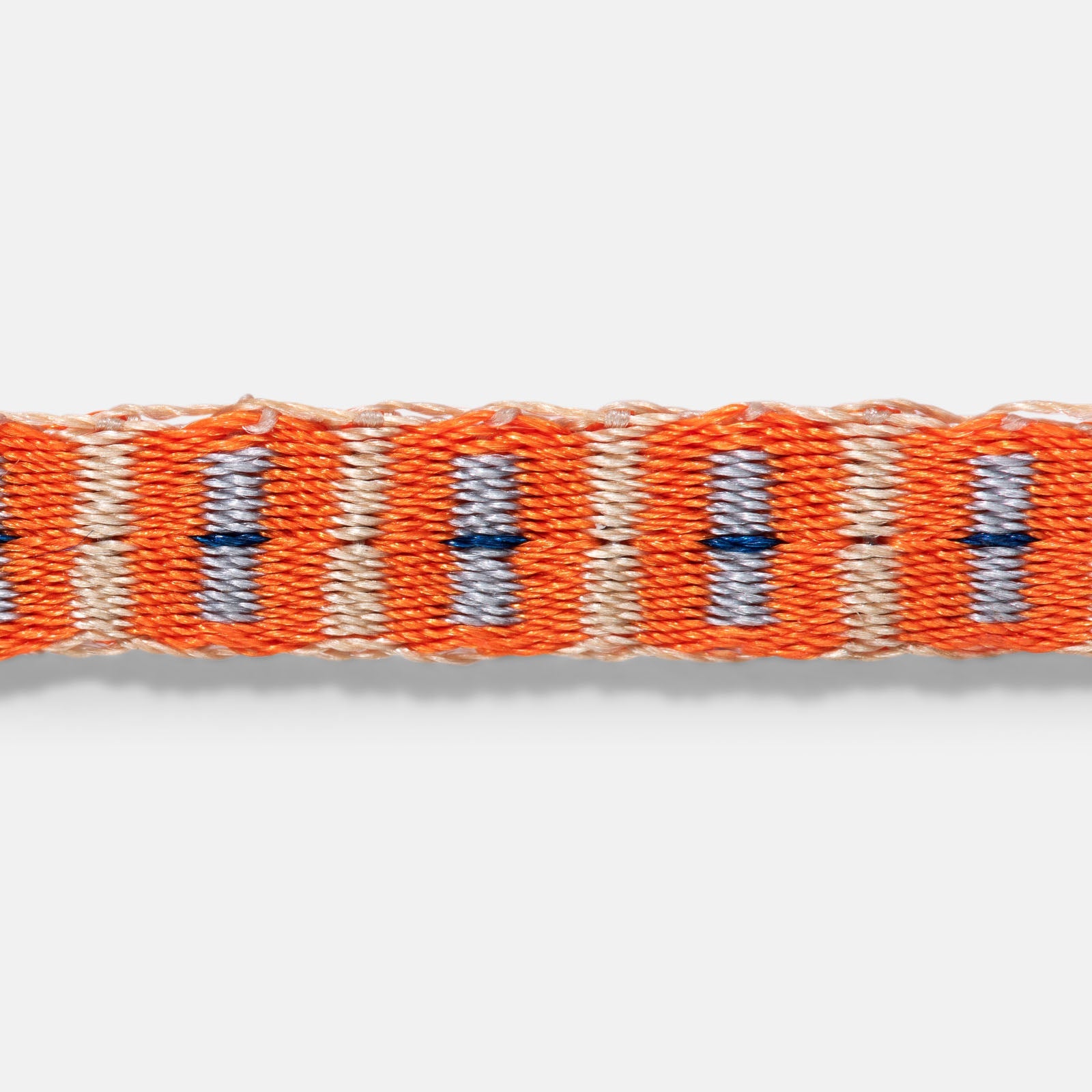 Guanabana Handmade Woven Bracelet Square Orange