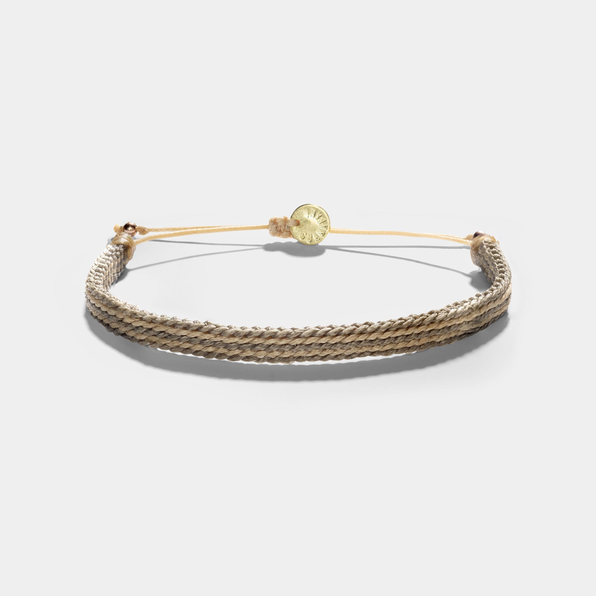 Guanabana Woven Bracelet – Earth Mint Green Beige