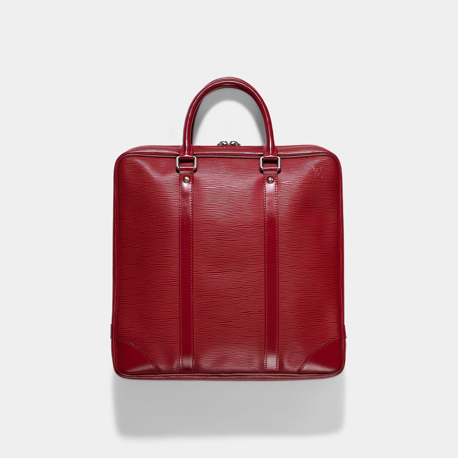 Louis Vuitton Red Epi Leather Business Bag