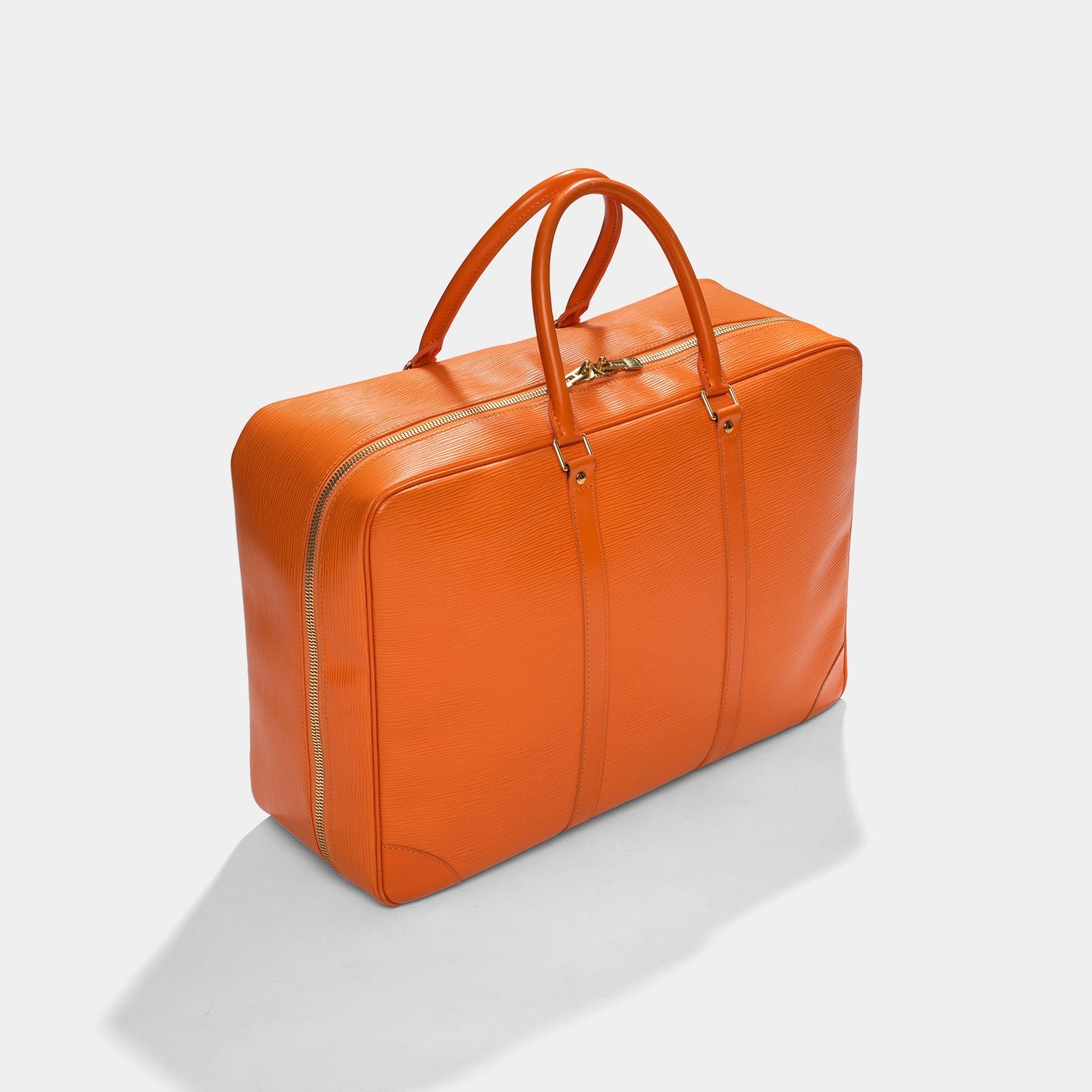 Louis Vuitton Sirius 45 Orange Epi Leather Travel Bag