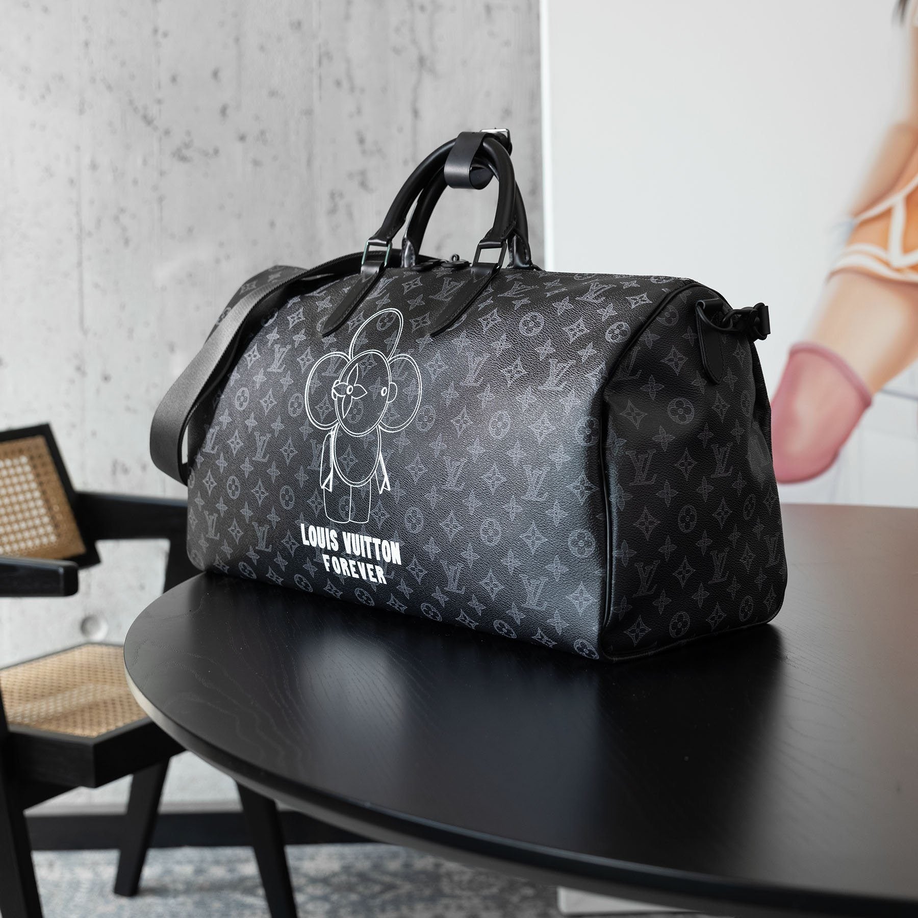 Louis Vuitton Keepall Vivienne Forever Monogram Eclipse 50