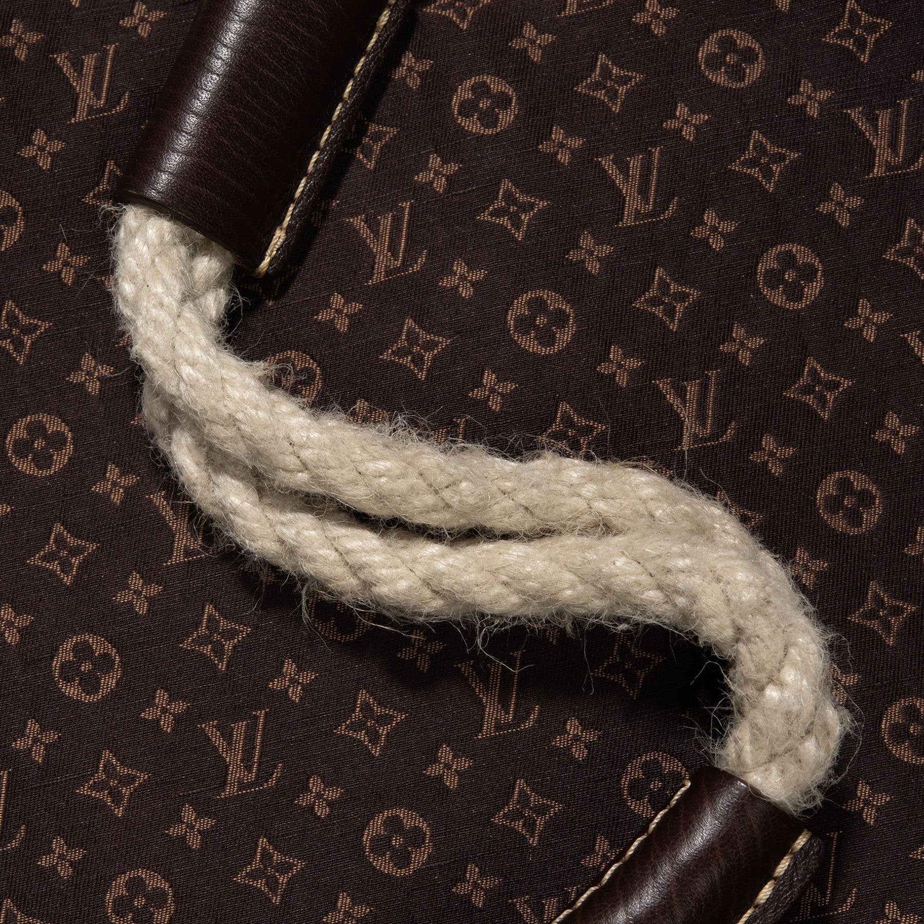 Louis Vuitton Limited Edition Amman Rope Flap Messenger Bag