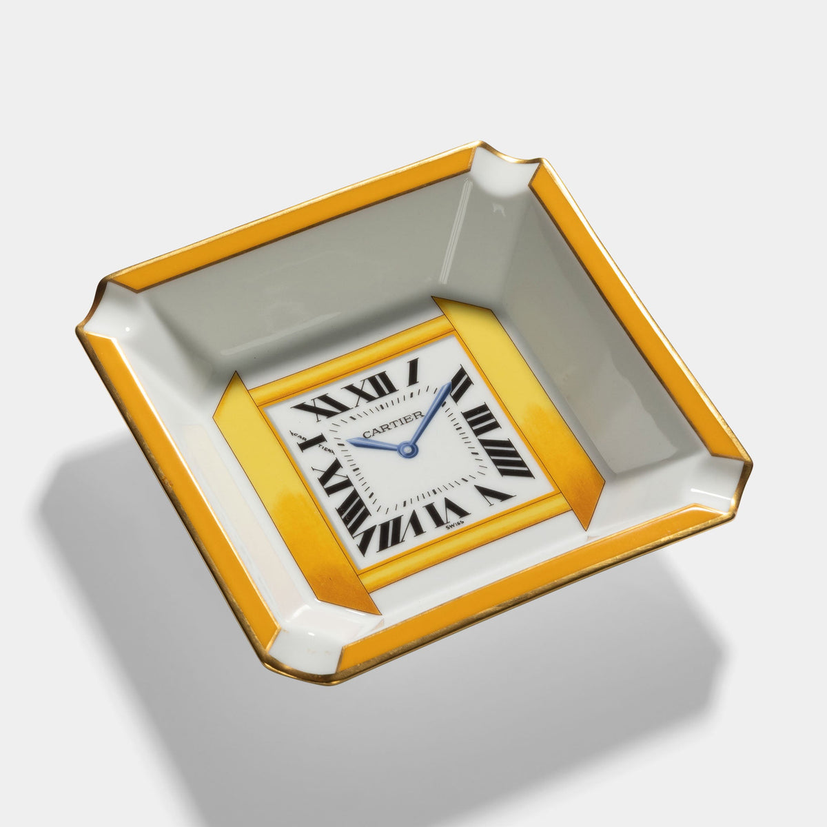 Cartier Tank Française Porcelain Ashtray
