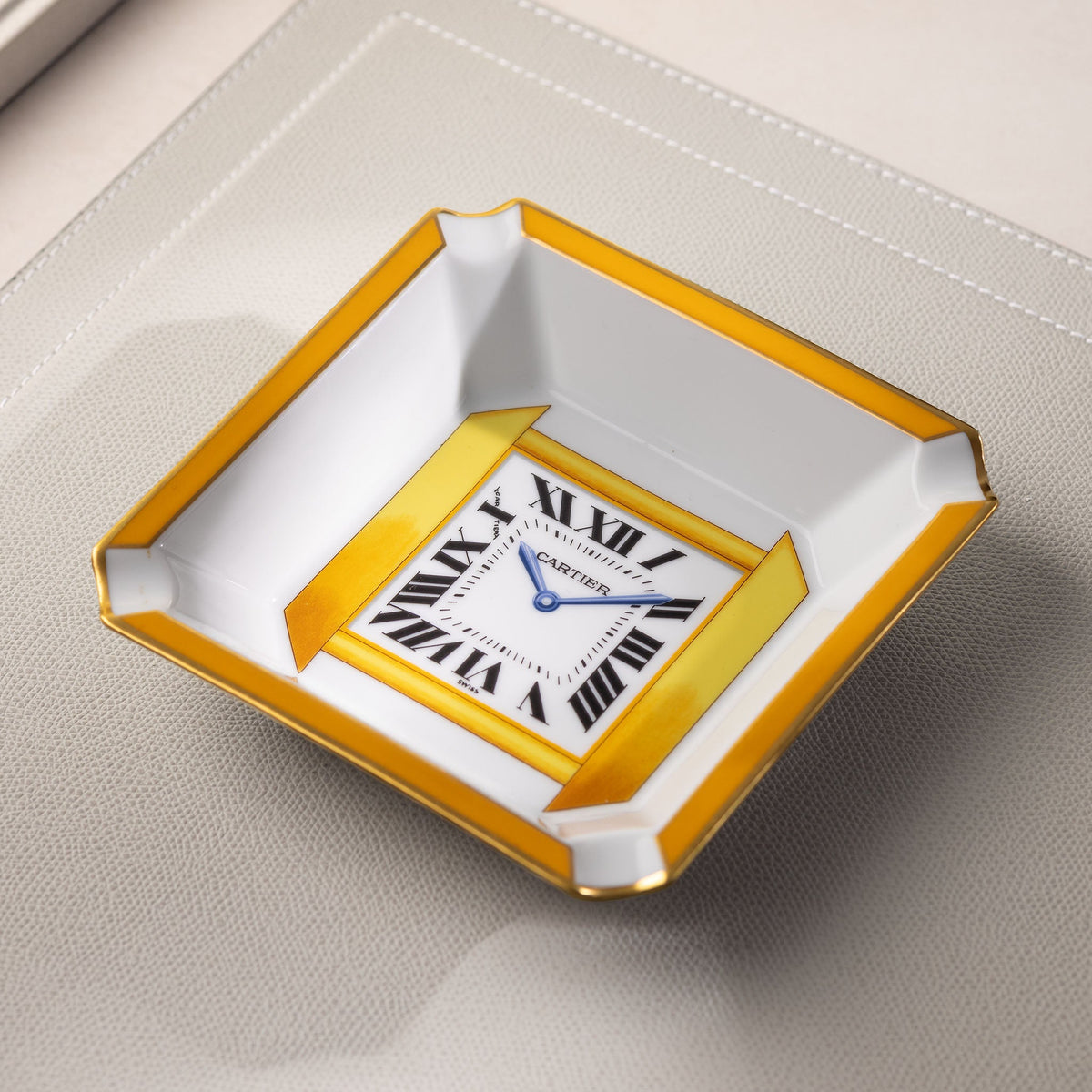 Cartier Tank Française Porcelain Ashtray