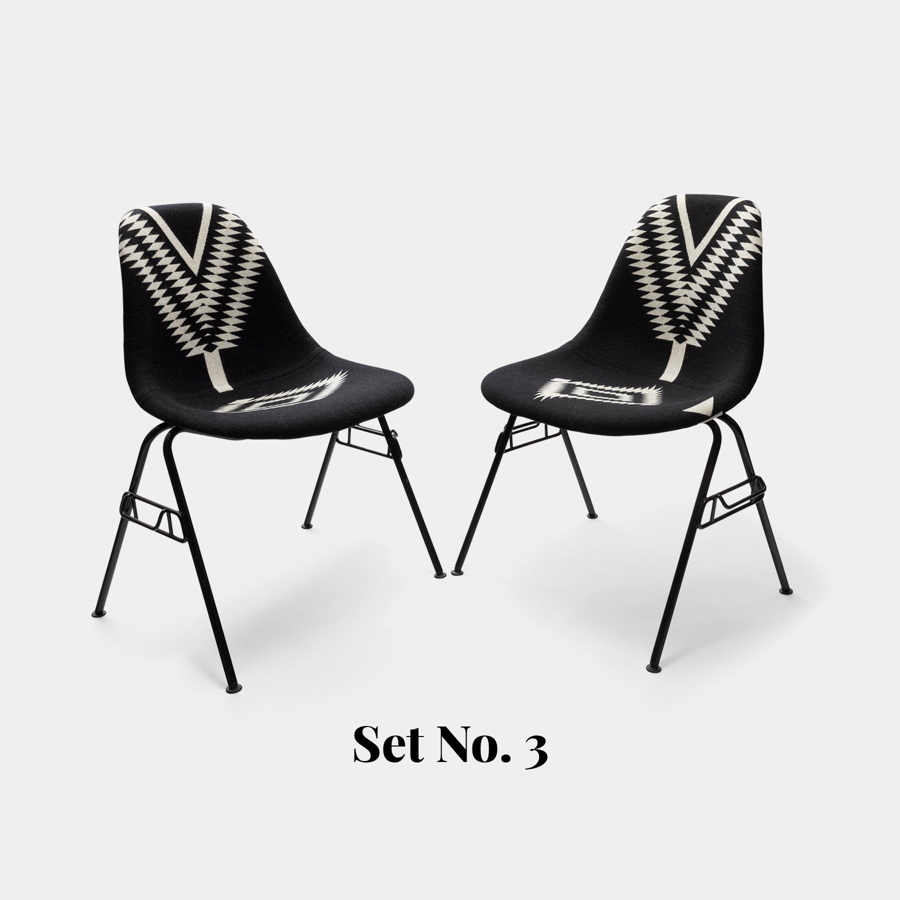 Unique Pendleton Eames Side Chair Monochrom Sets