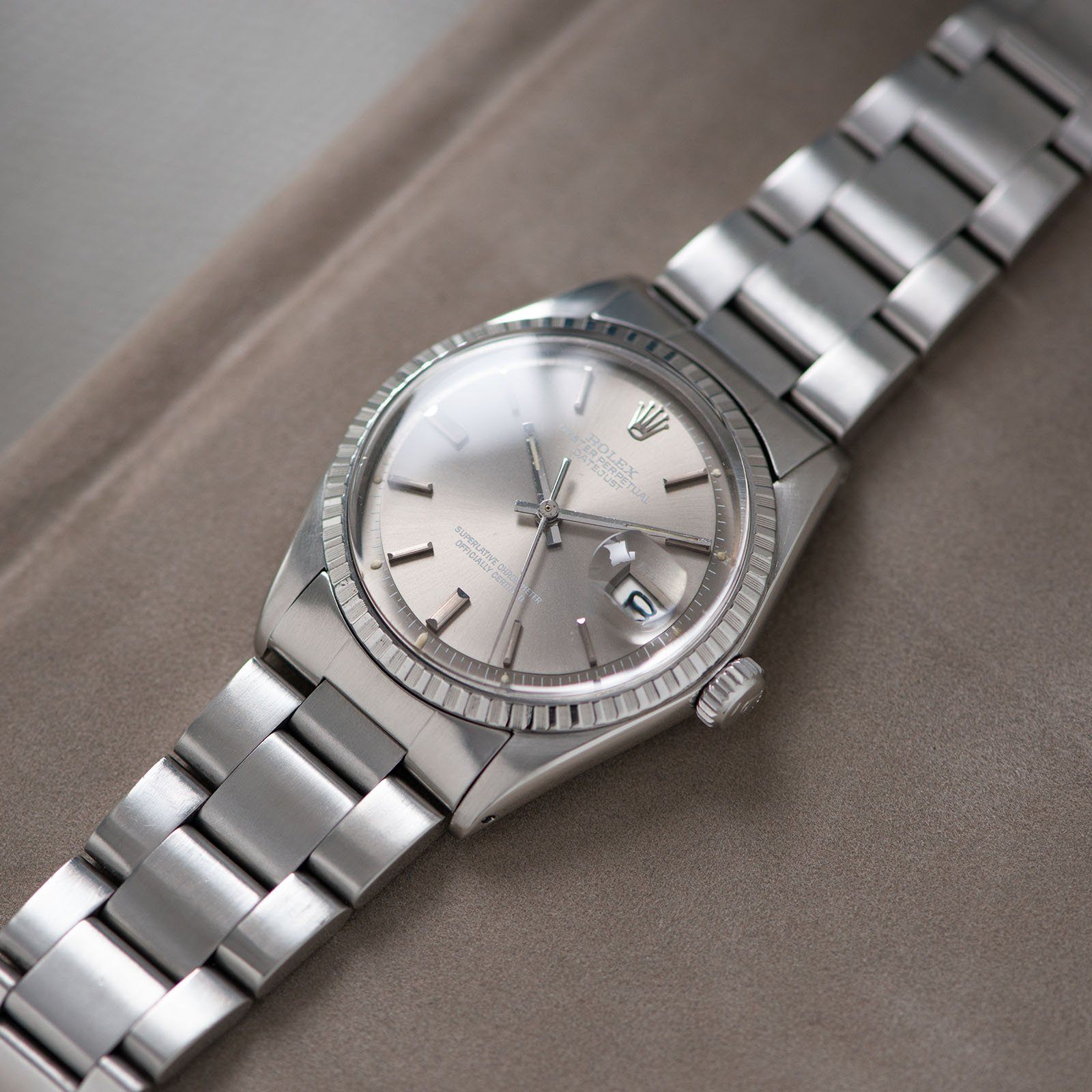 Rolex Datejust Grey Sigma Dial 1603