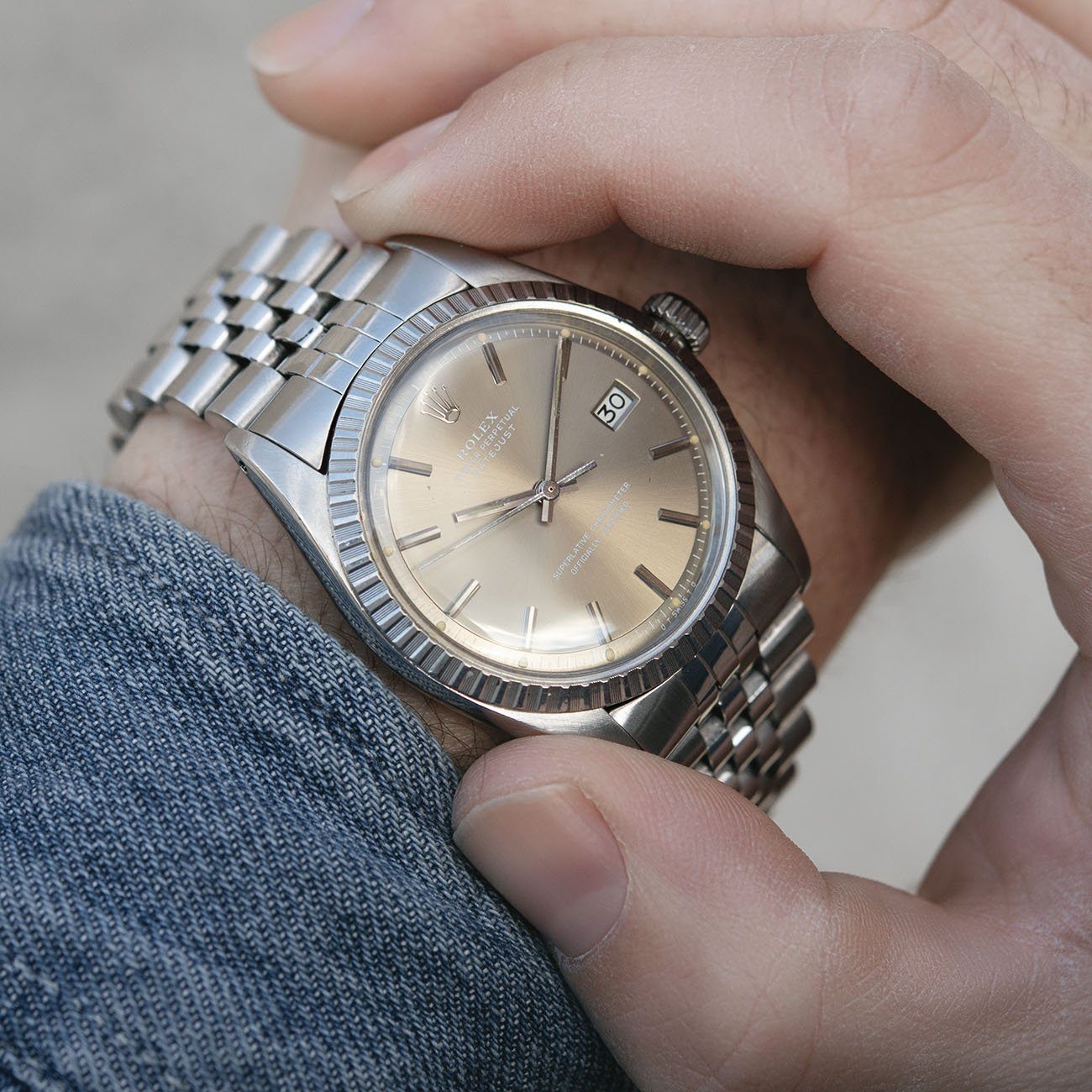 Rolex Datejust Brown ‘Sigma’ Dial 1603