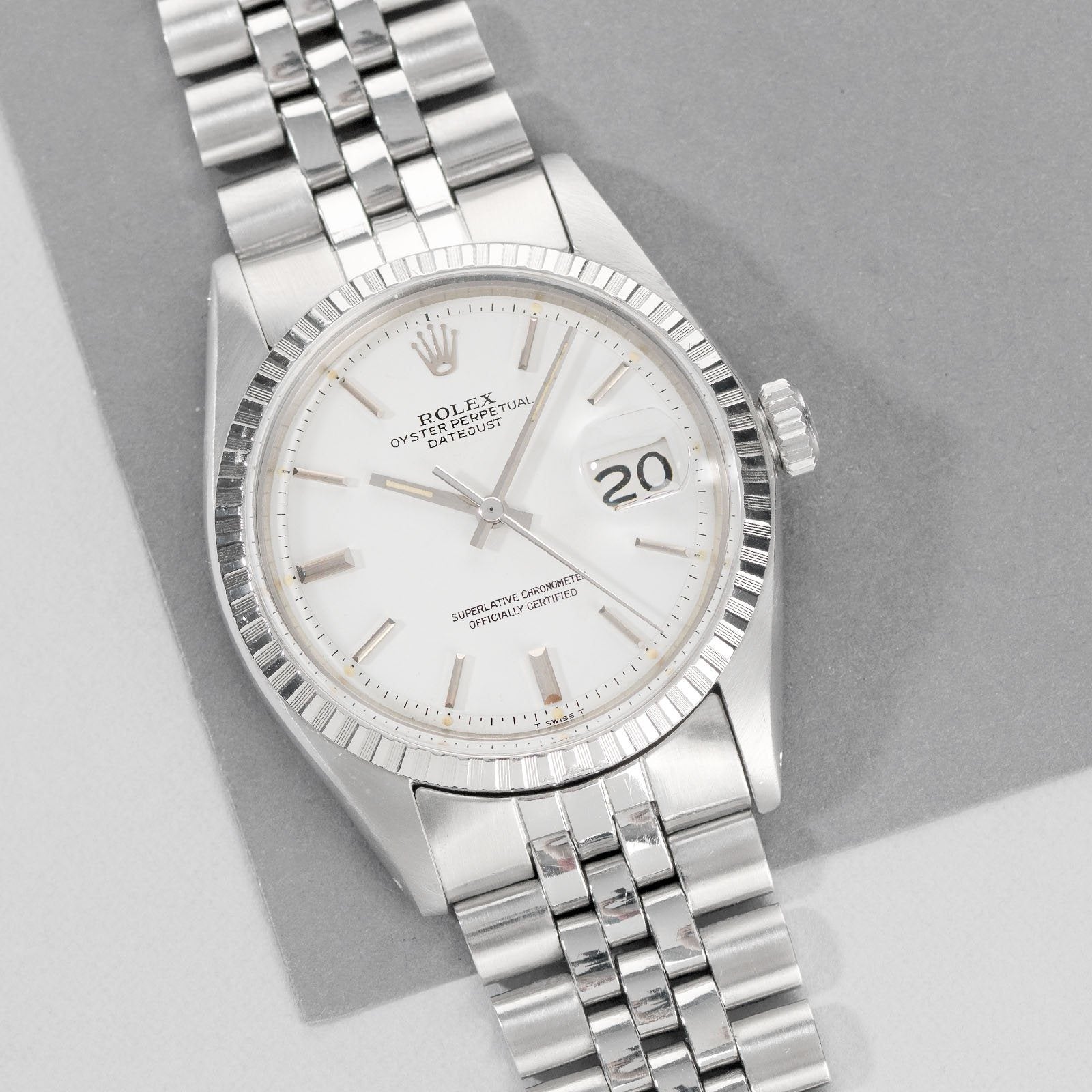 Rolex Datejust Polar White Dial 1603