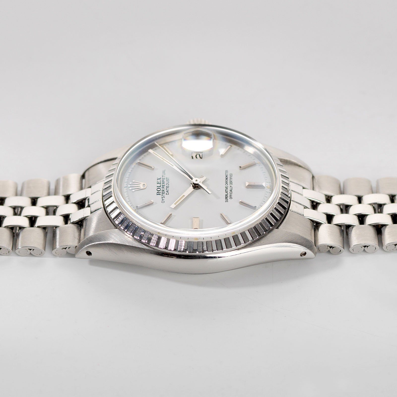 Rolex Datejust Polar White Dial 1603