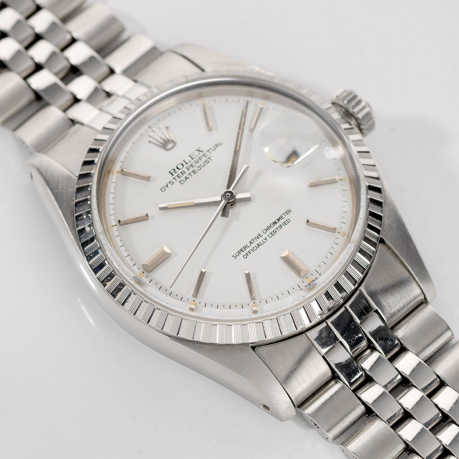 Rolex Datejust Polar White Dial 1603