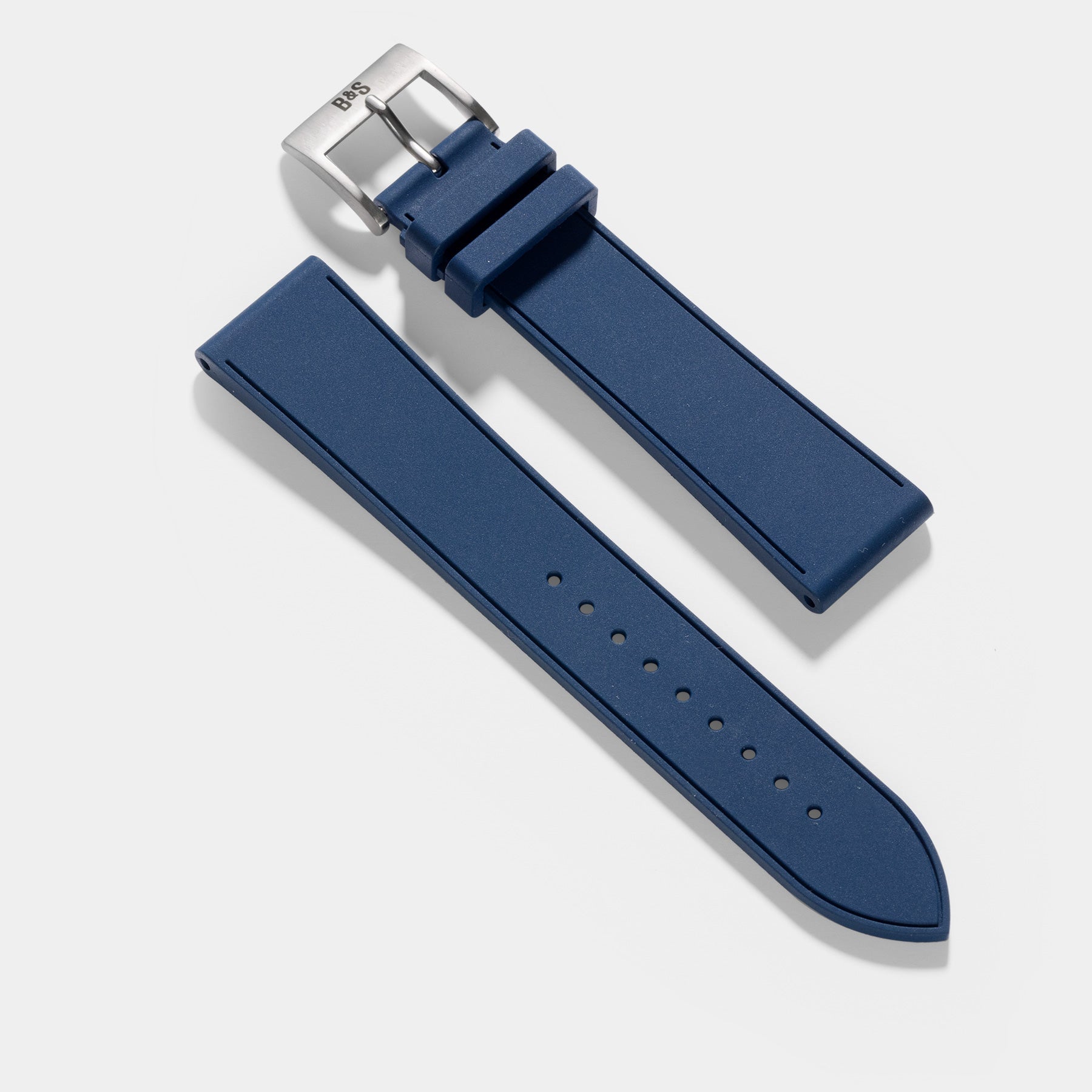 Sailor Blue Vegan Rubber Horlogeband