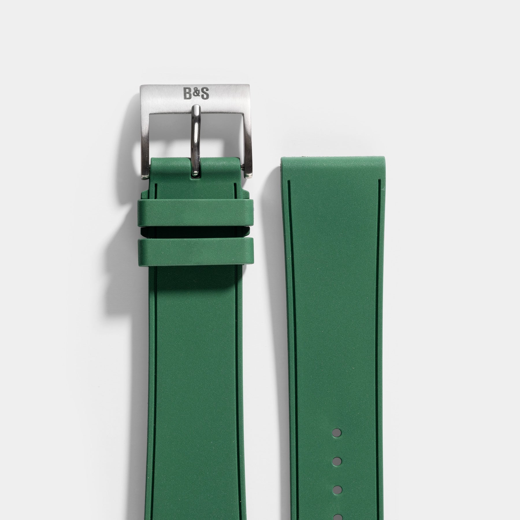 Sailor Green Vegan Rubber Horlogeband