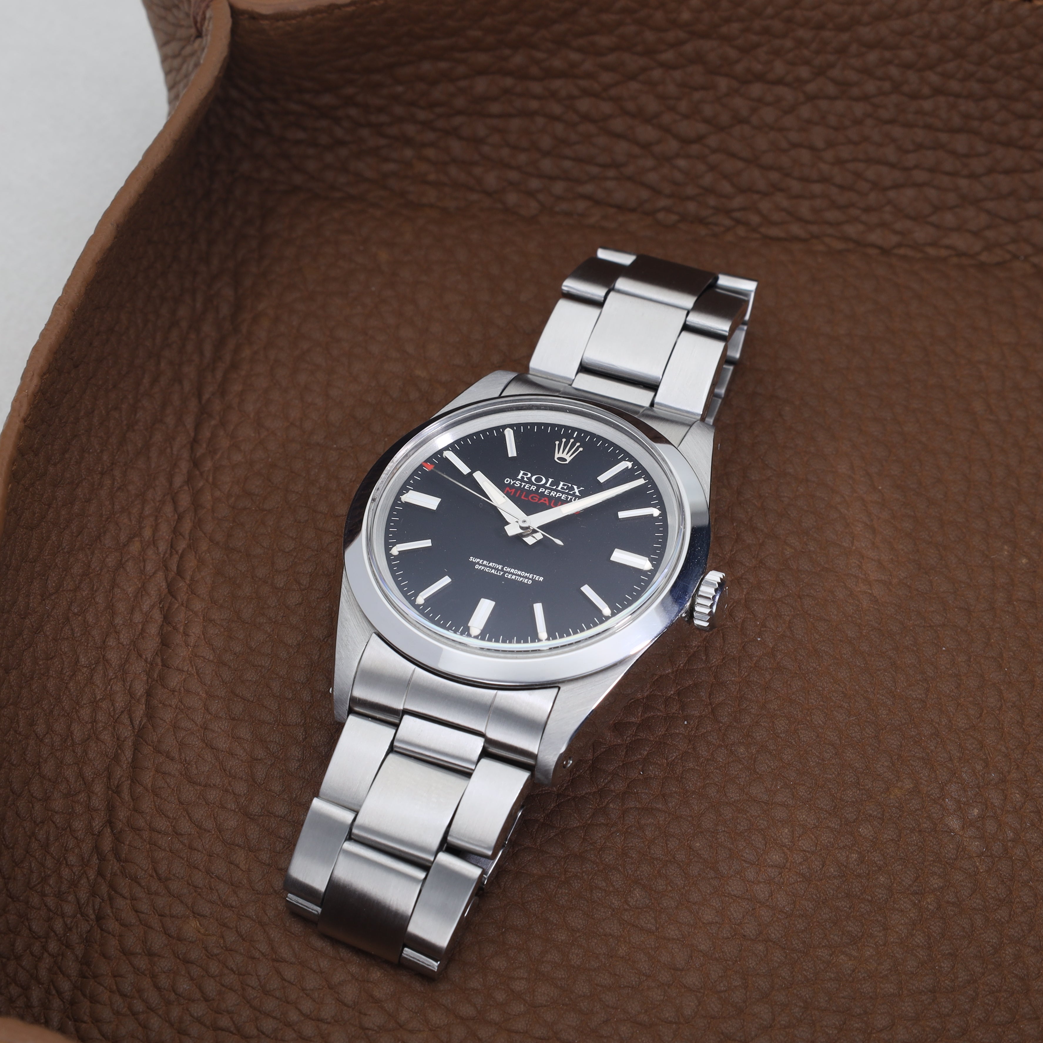 Rolex Milgauss 1019 black dial box and papers - incoming