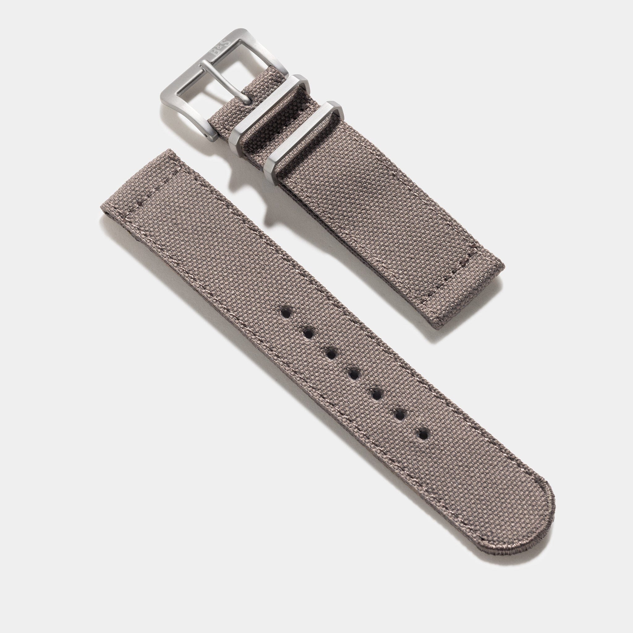 Horlogeband voor IWC Portofino - Taupe Canvas
