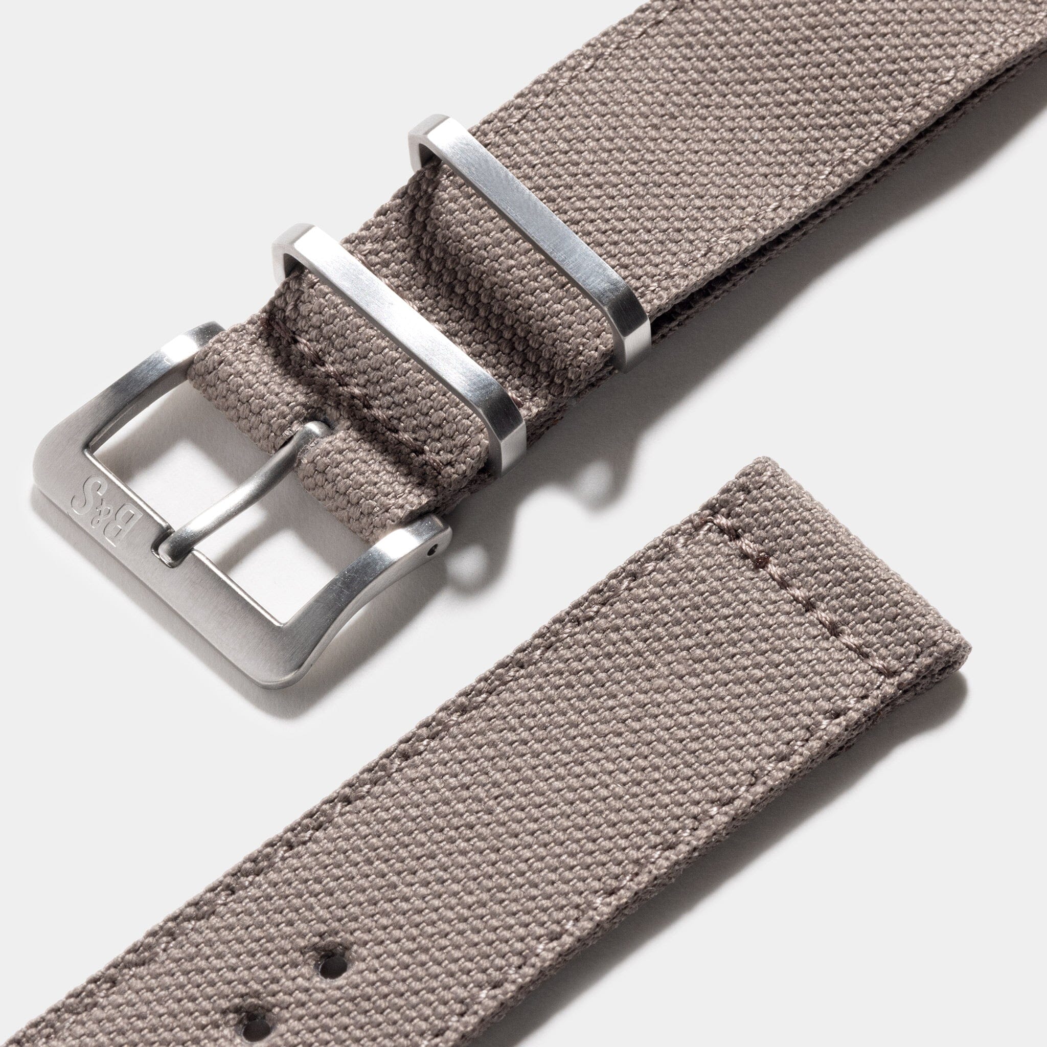 Horlogeband voor IWC Portofino - Taupe Canvas