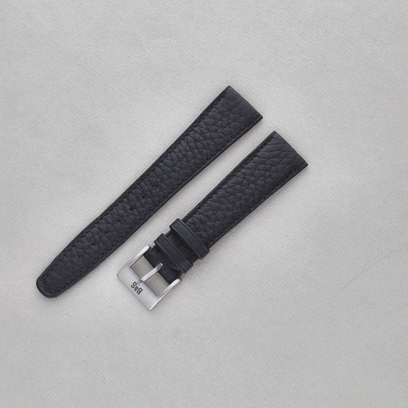 Sample Sale - Taurillon Black Speedy Leather Watch Strap- 20mm