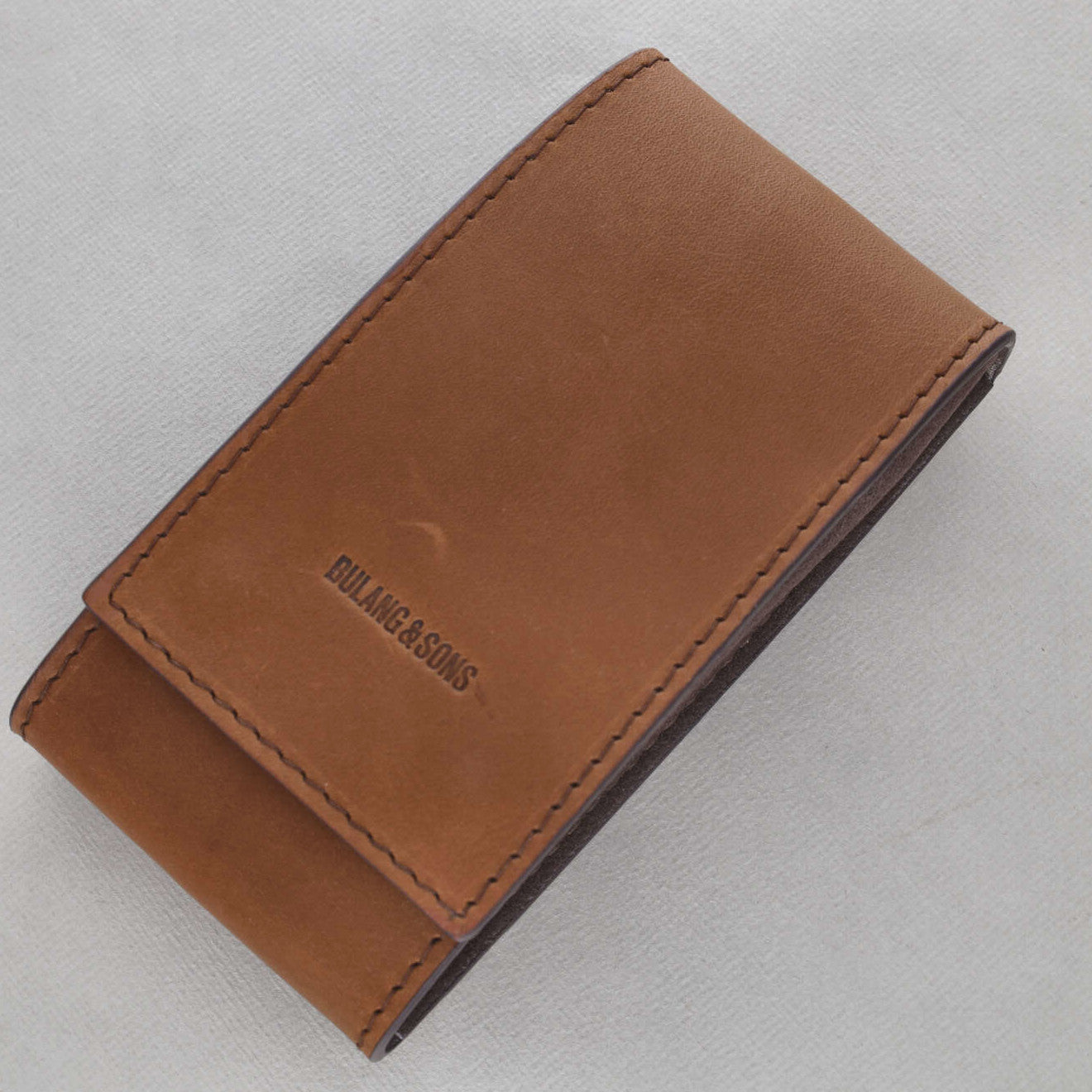 Sample Sale - Chevalin Cognac Brown Leather Watch Pouch