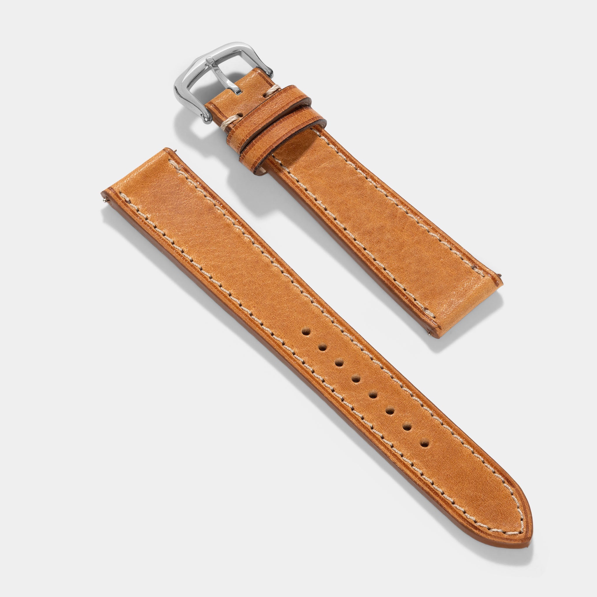 Horlogeband voor Cartier Tank Must (2021-2024) - The Durham Cognac