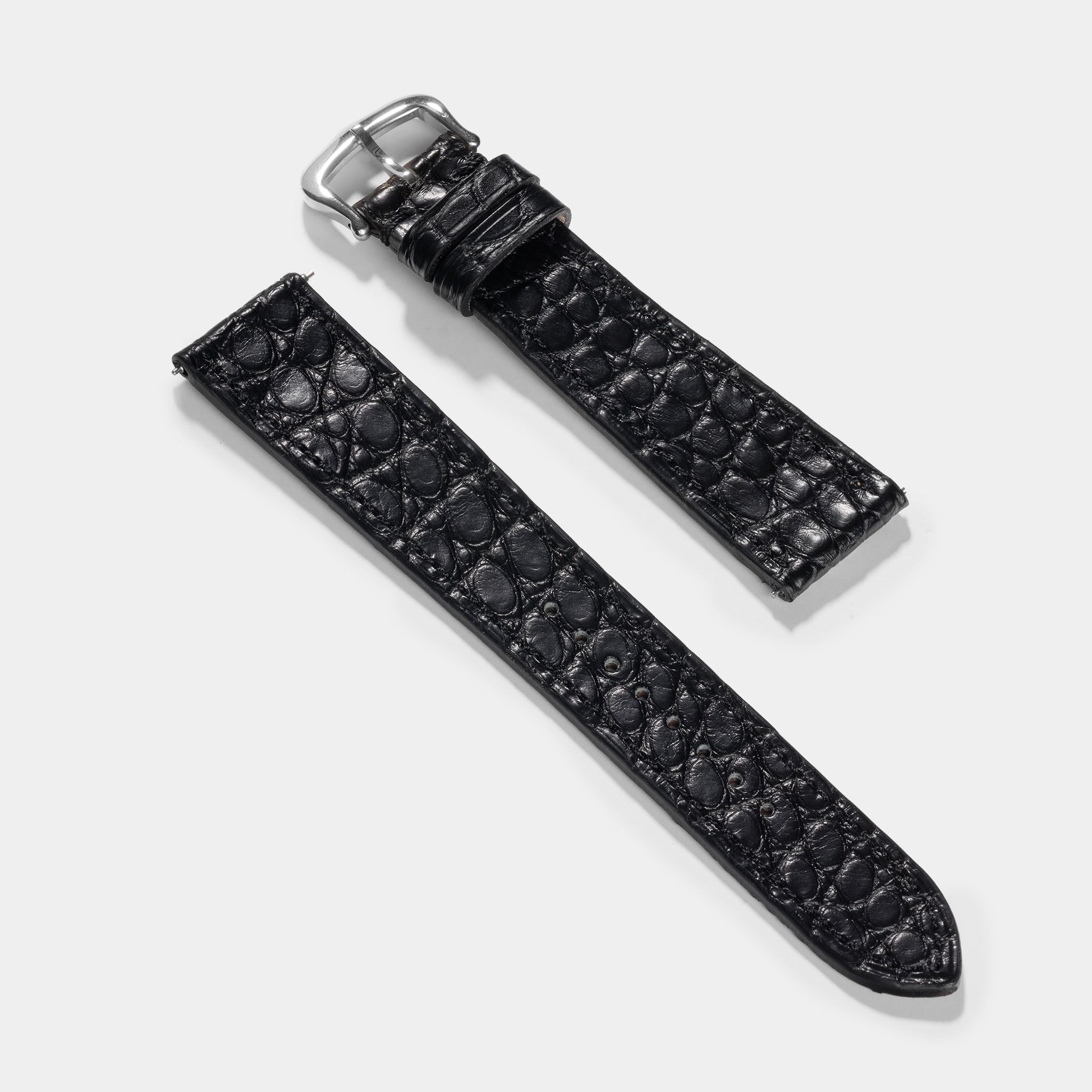Strap for Cartier Tank Must (2021-today) - Black Alligator